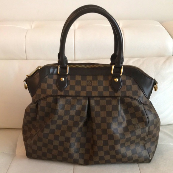 Louis Vuitton Trevi Damier Ebene Handbag GM size - Picture 3 of 15